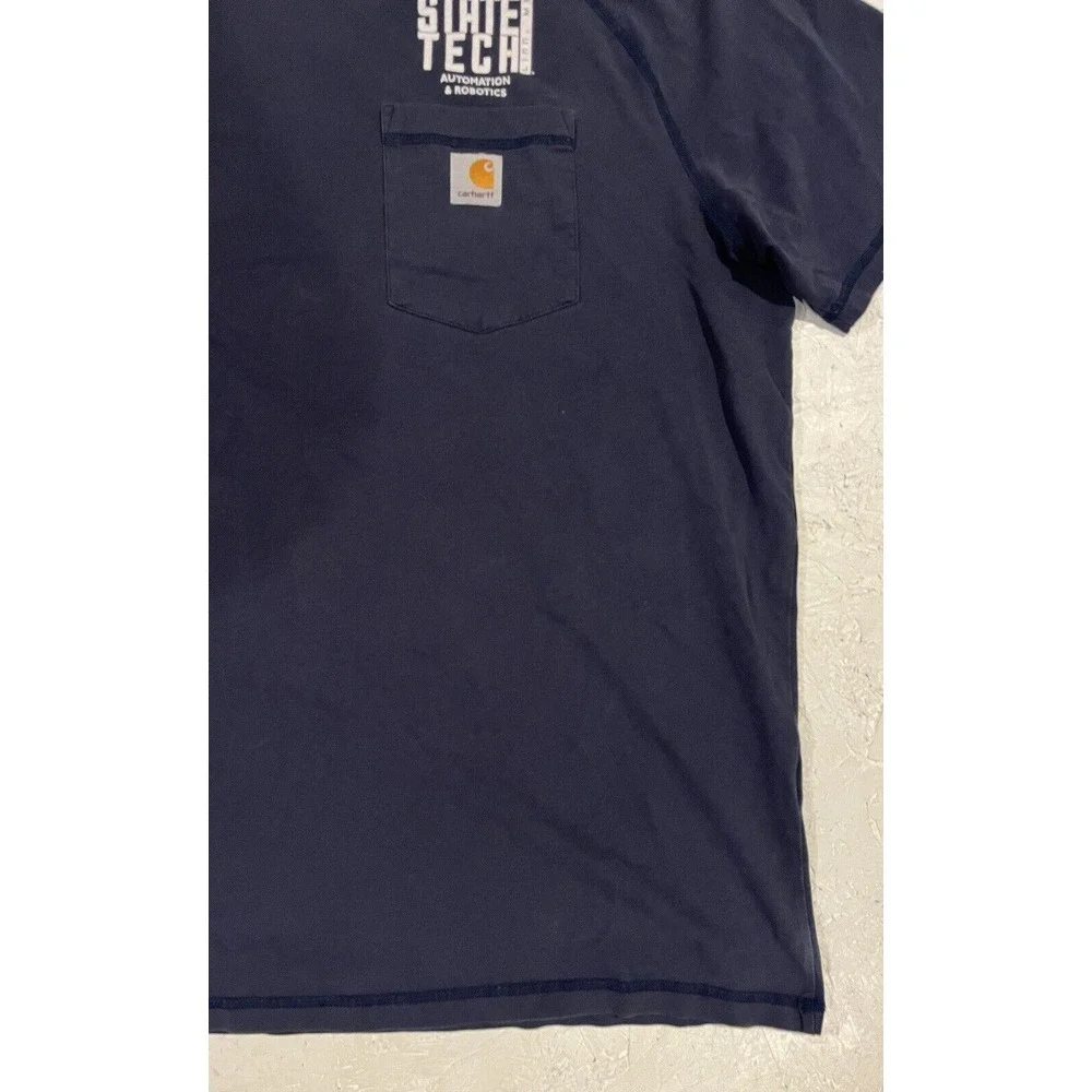 Men's XL Carhartt Force Relaxed Fit Short‎ Sleeve Crewneck T-Shirt State Tech